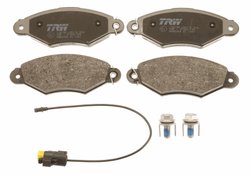 Set placute frana TRW GDB2024