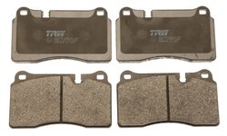 Set placute frana TRW GDB2048