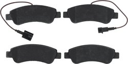 SET PLACUTE FRANA TRW GDB2068 - Compatibil cu CITROEN, FIAT, OPEL, PEUGEOT, VAUXHALL