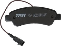 SET PLACUTE FRANA TRW GDB2068 - Compatibil cu CITROEN, FIAT, OPEL, PEUGEOT, VAUXHALL