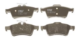 SET PLACUTE FRANA TRW GDB2086 - Compatibil cu CADILLAC, CHEVROLET, CITROEN, DAIMLER, FORD, JAGUAR, MAZDA, OPEL, RENAULT, SAAB, V