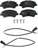 SET PLACUTE FRANA TRW GDB2161 - Compatibil cu FORD
