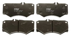 SET PLACUTE FRANA TRW GDB317 - Compatibil cu MERCEDES-BENZ, PUCH, VW
