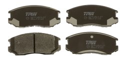 SET PLACUTE FRANA TRW GDB3214 - Compatibil cu DAIHATSU, MITSUBISHI, PERODUA, TOYOTA