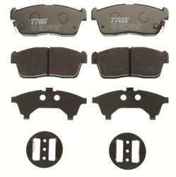 Set placute frana TRW GDB3236