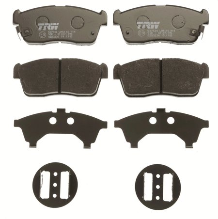 Set placute frana TRW GDB3236