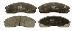 SET PLACUTE FRANA TRW GDB3261 - Compatibil cu KIA, KIA (DYK)