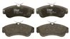 SET PLACUTE FRANA TRW GDB3271 - Compatibil cu NISSAN