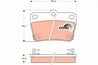 Set placute frana TRW GDB3279