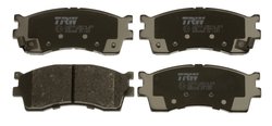SET PLACUTE FRANA TRW GDB3285 - Compatibil cu KIA
