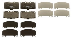 Set placute frana TRW GDB3307