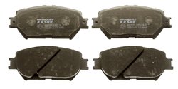 Set placute frana TRW GDB3314