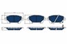 Set placute frana TRW GDB3317BTE