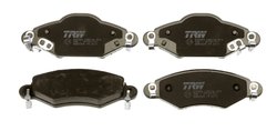 Set placute frana TRW GDB3324