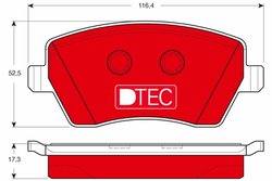 Set placute frana TRW GDB3332DTE