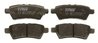 SET PLACUTE FRANA TRW GDB3405 - Compatibil cu NISSAN