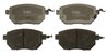 SET PLACUTE FRANA TRW GDB3416 - Compatibil cu INFINITI, NISSAN, NISSAN (DFAC)