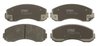 SET PLACUTE FRANA TRW GDB3434 - Compatibil cu KIA