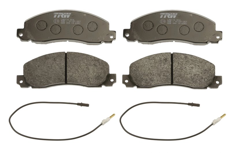 SET PLACUTE FRANA TRW GDB344 - Compatibil cu OPEL, RENAULT, VAUXHALL