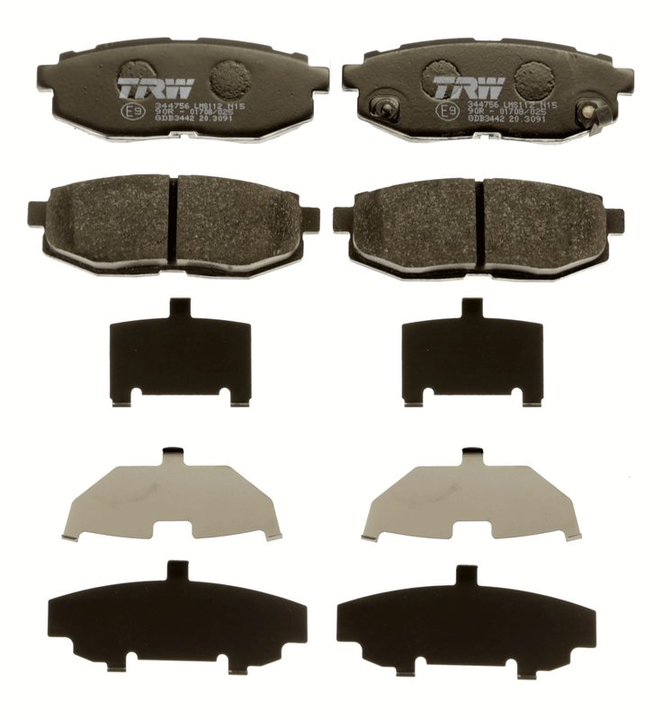 SET PLACUTE FRANA TRW GDB3442 - Compatibil cu SUBARU, TOYOTA
