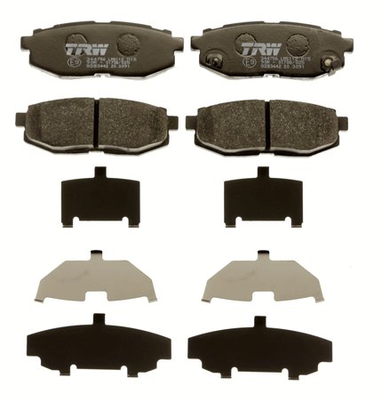 SET PLACUTE FRANA TRW GDB3442 - Compatibil cu SUBARU, TOYOTA