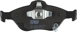 SET PLACUTE FRANA TRW GDB3457 - Compatibil cu DAIHATSU, TOYOTA