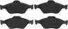 SET PLACUTE FRANA TRW GDB3457 - Compatibil cu DAIHATSU, TOYOTA