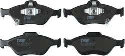 SET PLACUTE FRANA TRW GDB3457 - Compatibil cu DAIHATSU, TOYOTA