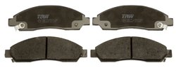 SET PLACUTE FRANA TRW GDB3466 - Compatibil cu CHEVROLET, HOLDEN, ISUZU, MITSUBISHI