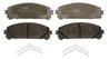 Set placute frana TRW GDB3484