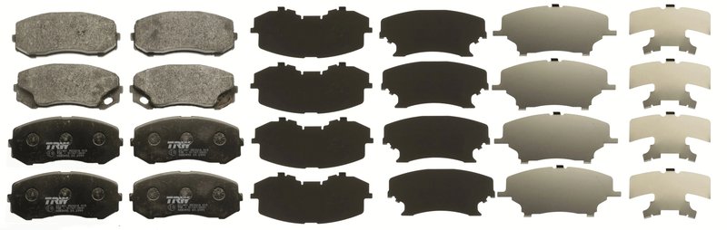 Set placute frana TRW GDB3492