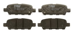 Set placute frana TRW GDB3507