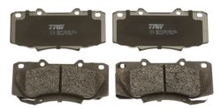 SET PLACUTE FRANA TRW GDB3528 - Compatibil cu TOYOTA