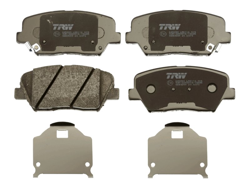 SET PLACUTE FRANA TRW GDB3549 - Compatibil cu HYUNDAI, HYUNDAI (BEIJING), KIA, KIA (DYK)