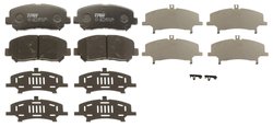 SET PLACUTE FRANA TRW GDB3562 - Compatibil cu MAZDA, MAZDA (CHANGAN)