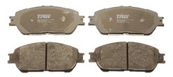 SET PLACUTE FRANA TRW GDB3612 - Compatibil cu LEXUS, TOYOTA