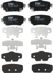 SET PLACUTE FRANA TRW GDB3617 - Compatibil cu NISSAN, RENAULT