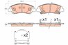 SET PLACUTE FRANA TRW GDB3618 - Compatibil cu HYUNDAI