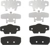 SET PLACUTE FRANA TRW GDB3617 - Compatibil cu NISSAN, RENAULT