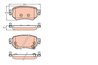 SET PLACUTE FRANA TRW GDB3632 - Compatibil cu MAZDA