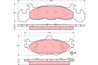 SET PLACUTE FRANA TRW GDB4003 - Compatibil cu CHRYSLER, DODGE, PLYMOUTH