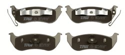 Set placute frana TRW GDB4139