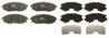 SET PLACUTE FRANA TRW GDB4179 - Compatibil cu CHEVROLET, CHEVROLET (SGM), DAEWOO