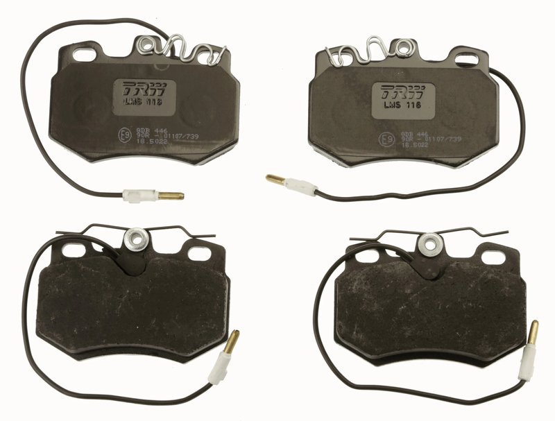 SET PLACUTE FRANA TRW GDB446 - Compatibil cu CITROEN, MEGA, PEUGEOT
