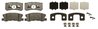 SET PLACUTE FRANA TRW GDB4600 - Compatibil cu CHRYSLER, DODGE, JEEP, LANCIA