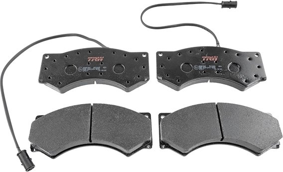 SET PLACUTE FRANA TRW GDB5054 - Compatibil cu DAF, IVECO