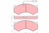 SET PLACUTE FRANA TRW GDB5054 - Compatibil cu DAF, IVECO