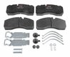 SET PLACUTE FRANA TRW GDB5072 - Compatibil cu IVECO, MAN, MERCEDES-BENZ