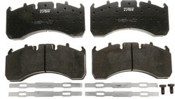 SET PLACUTE FRANA TRW GDB5098 - Compatibil cu RENAULT TRUCKS, VOLVO