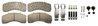 SET PLACUTE FRANA TRW GDB5117 - Compatibil cu MAN, MERCEDES-BENZ
